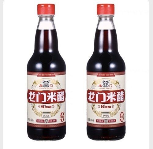 北京六必居龙门米醋6度480MlX2瓶正宗酿造食醋正品包邮