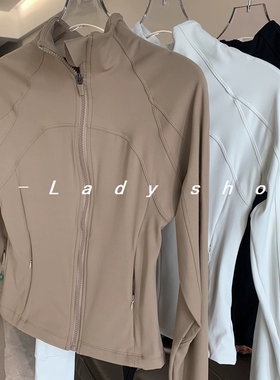 王牌外套 入坑首先 Define短款磨毛运动夹克 瑜伽服普拉提外套