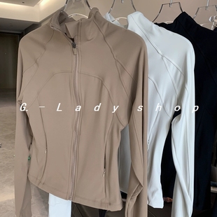 王牌外套 入坑首先 Define短款磨毛运动夹克 瑜伽服普拉提外套