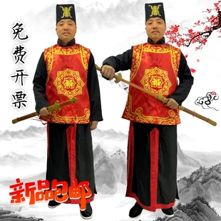 古装男古代衙役差人官兵侍卫牢头轿夫官差宋朝明朝清朝演出服戏服