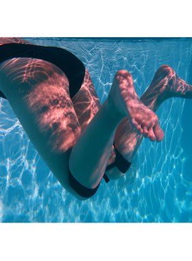 Surging宽窄腿游泳训练泳姿纠正带 纠错器蛙泳弹力带自由泳弹力带