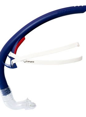 FINIS 稳定式直立型技术训练呼吸管 低水阻高速度游泳专业呼吸管