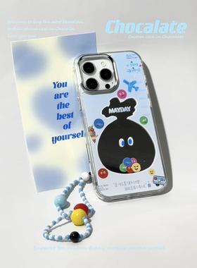 原创五迷周边五月天5525回到那一天卜卜手机壳ins镜面适用于苹果17promax16华为p80mate60pro小米17oppovivo