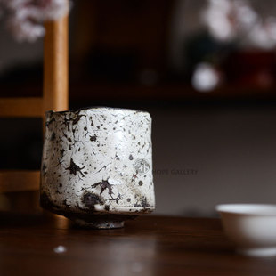 后朴展厅现货日本陶艺家山田隆太郎手作抹茶碗日式茶具餐具建水