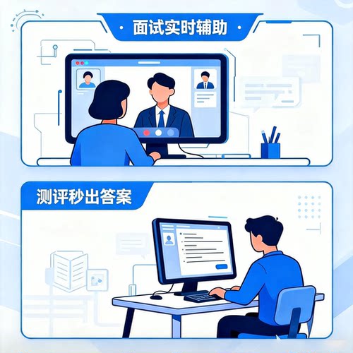 双机位测评面试AI实时辅助神器