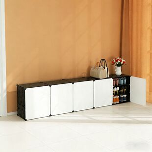 鞋柜新款2024爆款家用室内外门口多层过道电梯口窄小门外走廊入门