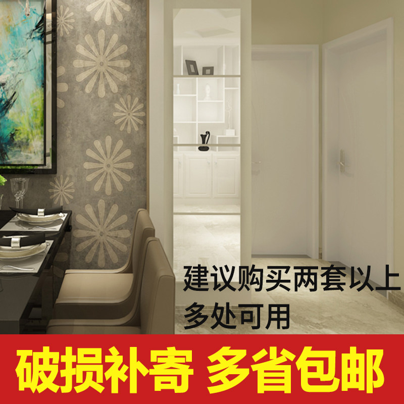 全身无框组合镜穿衣镜子简约悬挂穿衣镜