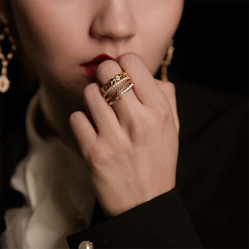 poppee原创设计ciga long萨珊王朝系列圣甲虫时尚戒指