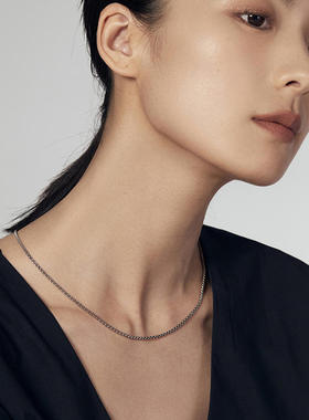 mistova星辰项链S925银镀小众设计感几何简约素链百搭