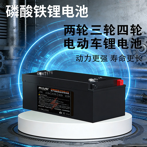 磷酸铁锂锂电池大容量电动车电池