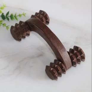 滚轮按摩器腹部颈椎瘦腿脸手动按摩推拿保健器材家用 月球车手持式