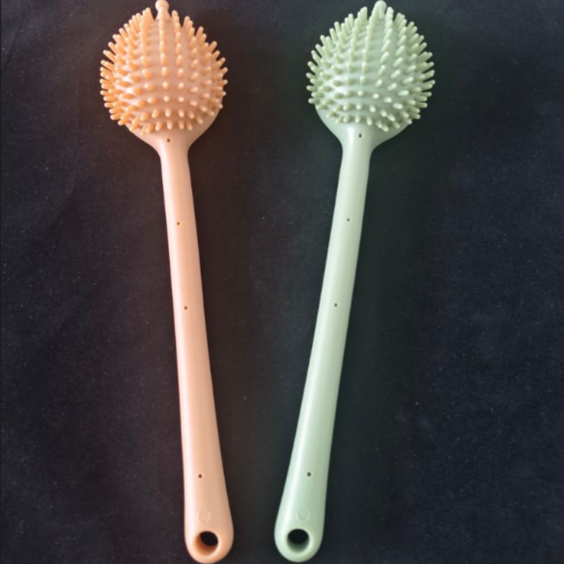 双面按摩锤子敲打捶后背神器硅胶穴位槌经络拍痧板家用保健非木质