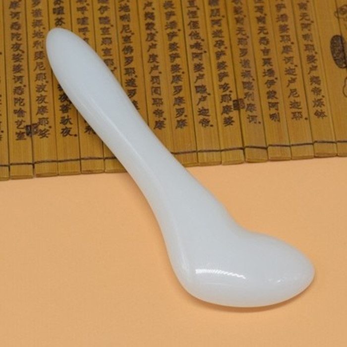 玉石眼部拨筋棒美容棒面部刮痧套装脸部按摩板刮沙点穴笔疏通经络