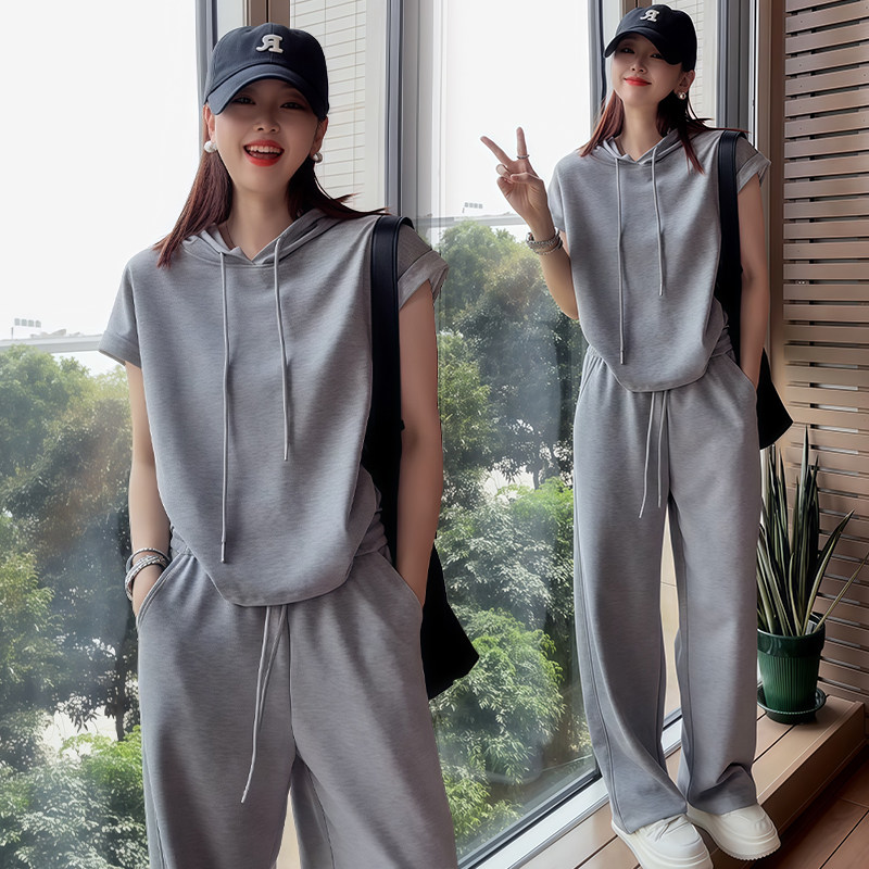 高含棉休闲套装女2026年