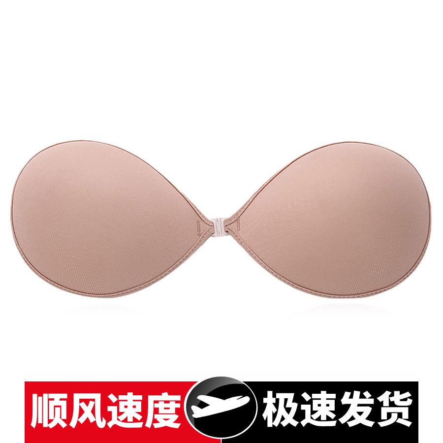 热销聚拢一片式硅胶隐形文胸内衣女硅胶胸贴速卖通亚马逊乳贴胸罩