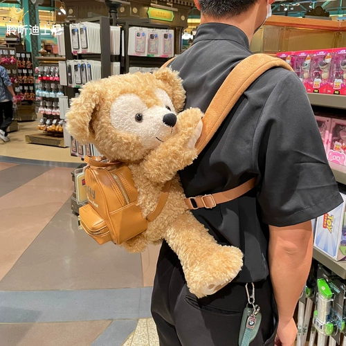 Дисней, мультяшная милая плюшевая кукла, рюкзак, ранец, Шанхай