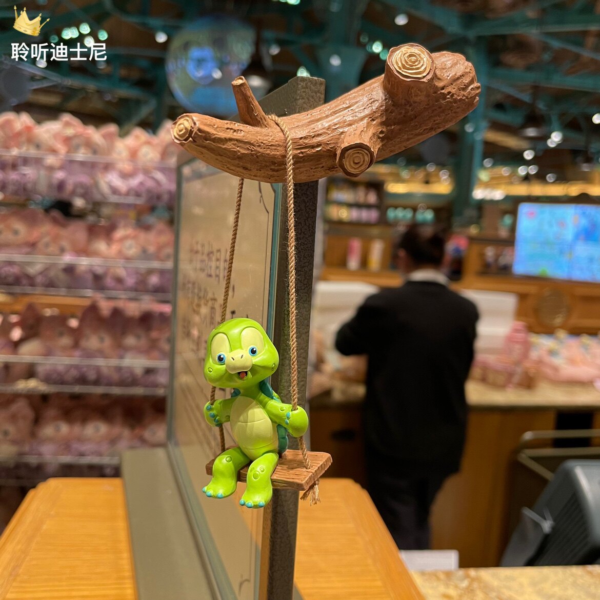 上海迪士尼国内代购奥乐米拉小乌龟卡通l可爱冰箱贴磁贴套装礼物