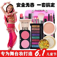 Girls Super Flash Makeup Makeup Set Children Performance Pack Pack Bạc Water Sol Sol Case Case Liuyi Tote - Bộ trang điểm son dưỡng trị thâm môi