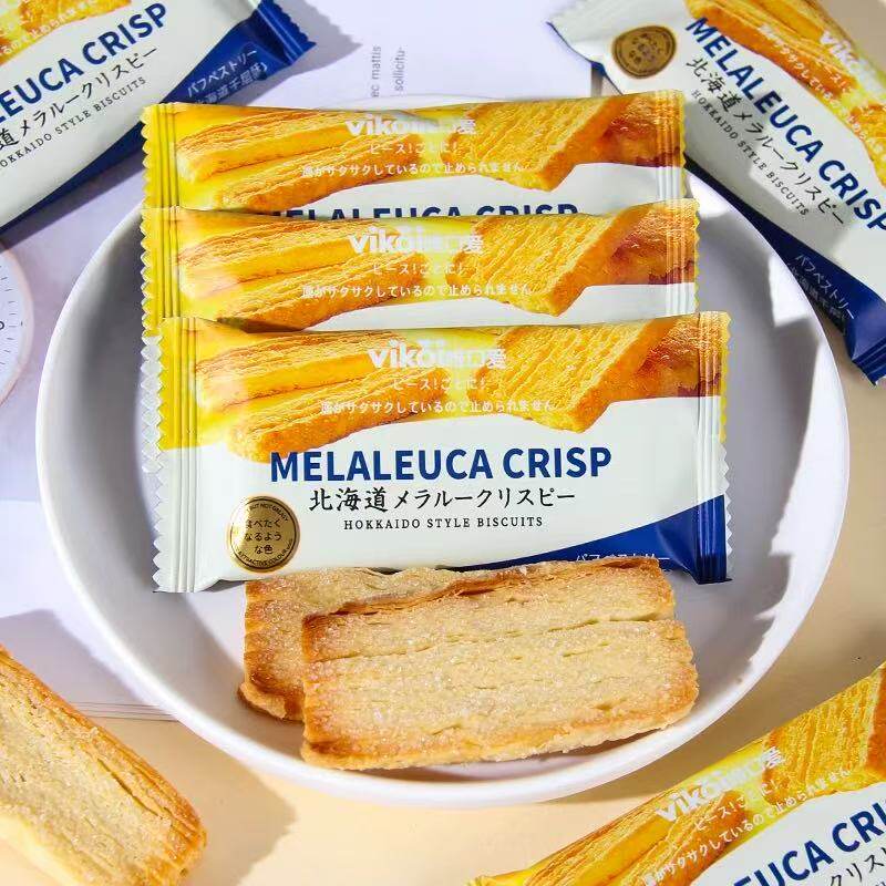 唯口爱北海道千层酥糕点饼干蝴蝶酥结婚喜饼办公茶点零食点心散装