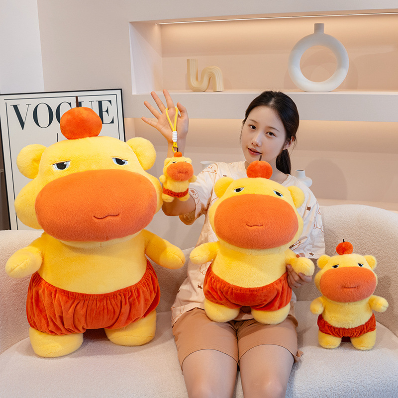 水豚噜噜可爱毛绒公仔