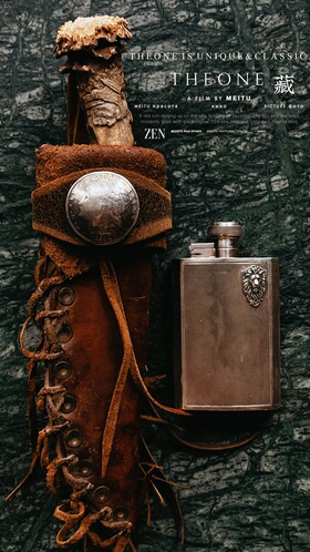 THEONE古董孤品美国纯手工印地安风百年银币皮腕带美式复古手镯