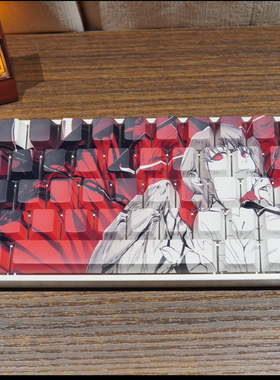 Makima侧刻透光键帽 3天内发适配wootingez63 美加狮68雨75rs7等