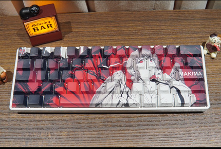 Makima侧刻透光键帽 3天内发适配wootingez63 美加狮68雨75rs7等