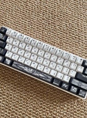 风帽堕天使复刻 原厂高度pbt 适配wt60ez63made68夜魔迈从87等