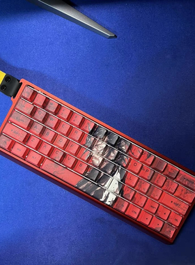 红色浪人武藏键帽 适配wooting ez63 made68美加狮 mu68pro rs7等