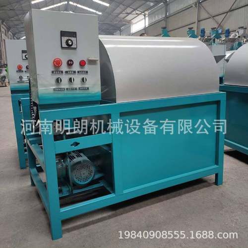 100斤电加热炒货机 全自动不锈钢滚筒炒货机花生芝麻菜籽炒料机