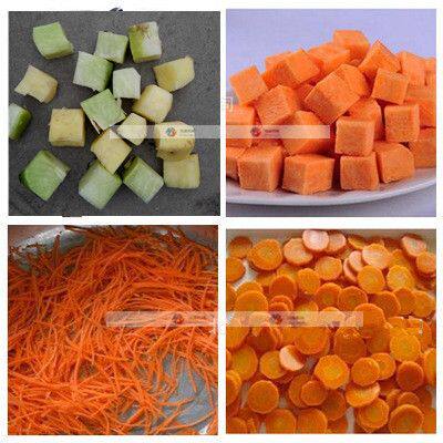 优质不锈钢切冬瓜丁设备 冬瓜切丝机 菠萝酥菠萝切丁机器品质保障