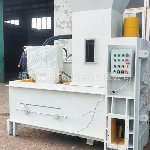 青储黄储套袋压块机牛羊饲料牧草打包机全自动锯末压块打包机