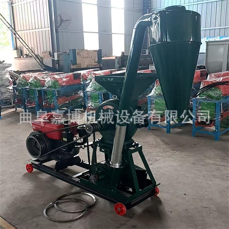 出口秘鲁柴油机带磨粉机 齿盘大豆糯米粉碎机 杂粮中草药打粉机