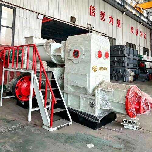 陕西新兴JKY50/50双级真空挤出机 小型全自动红砖制砖设备 挤压机