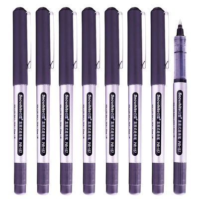 白雪0.7mm直液式走珠笔