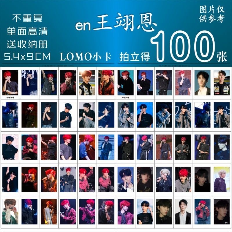 en王翊恩歌手小卡周边同款拍立得专辑演唱会饭制lomo三寸钱包照片