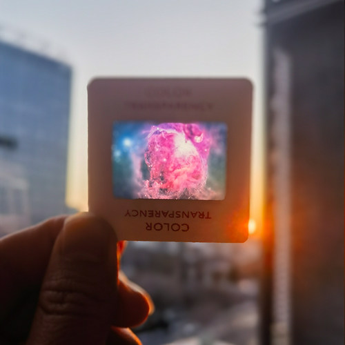 PinkP创生星空系列原创反转胶片真柯达礼物小众治愈背包挂件同学