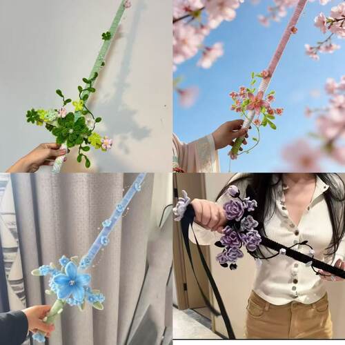扭扭棒手工diy材料包宝剑汉服