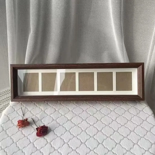 六行相框客厅玄关装饰摆件放钱币工艺品画材收藏送礼书法用品HP