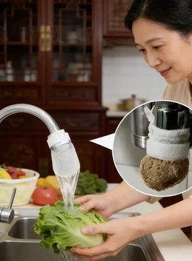 冷热水龙头过滤棉袋 自来水/山泉水通用 铁锈杂质滤水器-T