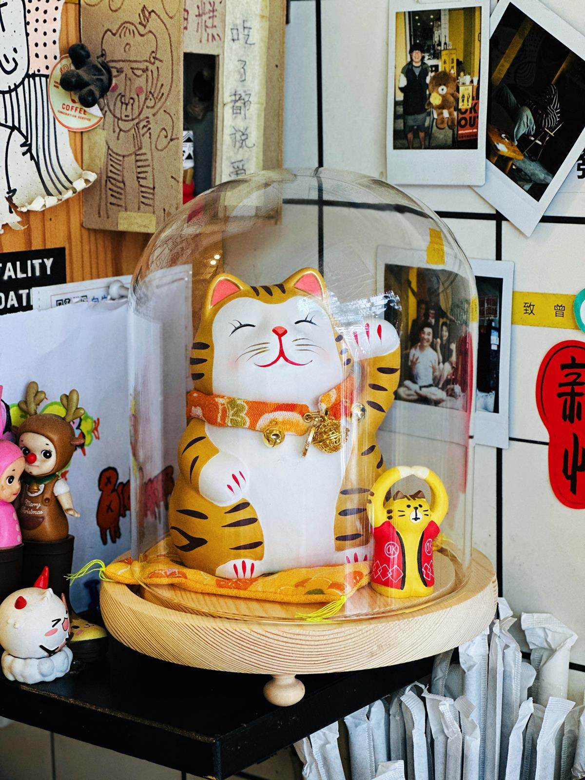 let's rich日式招财猫开业礼品高档摆件店铺生意兴隆陶瓷发财猫_虎窝淘
