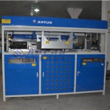 厂家供应双工位头盔吸塑成型设备厚片吸塑机头盔吸塑机