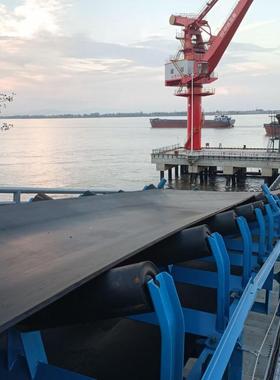 TD75型皮带式输送机包粮装卸车传送带移动式配套爬坡输送