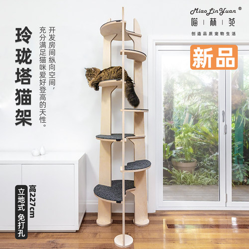 新款超高多层猫爬架不占地小户型