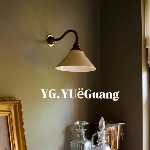 YG古铜陶瓷壁灯简约现代