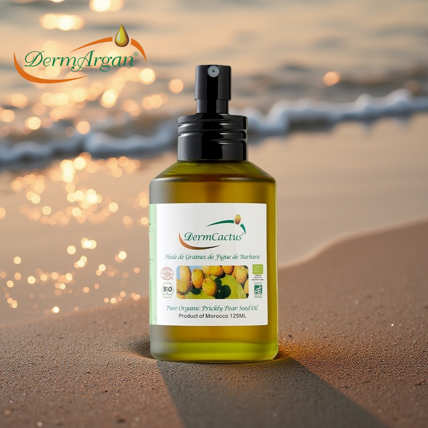 摩洛哥原装Dermargan黛摩仙人掌籽油面部眼部抗皱紧致精华油125ml,美容护肤/美体/精油,精华油,淘宝优惠券,粉丝福利购,淘宝优惠卷