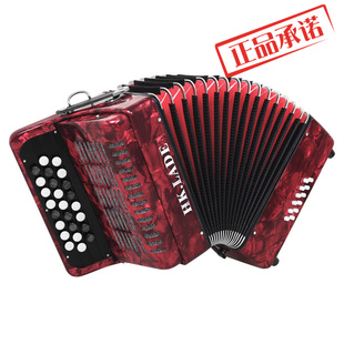 ㊣外贸25键12贝斯手风琴键钮式手风琴成人表演乐器专业巴扬手风琴