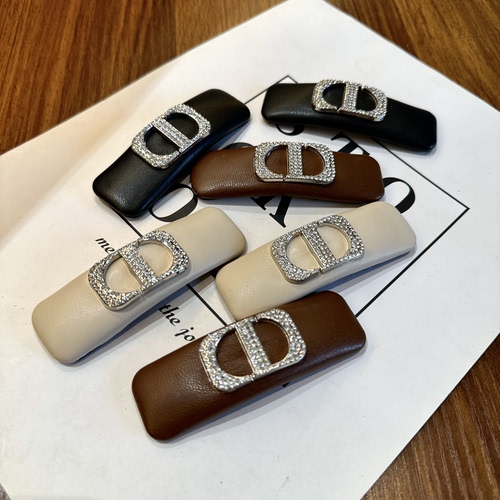 韩版精致发夹时尚高级感气质镶钻字母BB夹简约百搭潮前额刘海新款