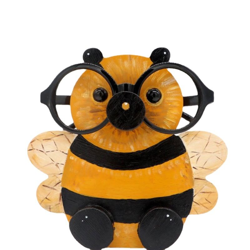 眼镜放置架二次元俄罗斯热卖卡通蜜蜂桌面收纳支架书房架近视镜