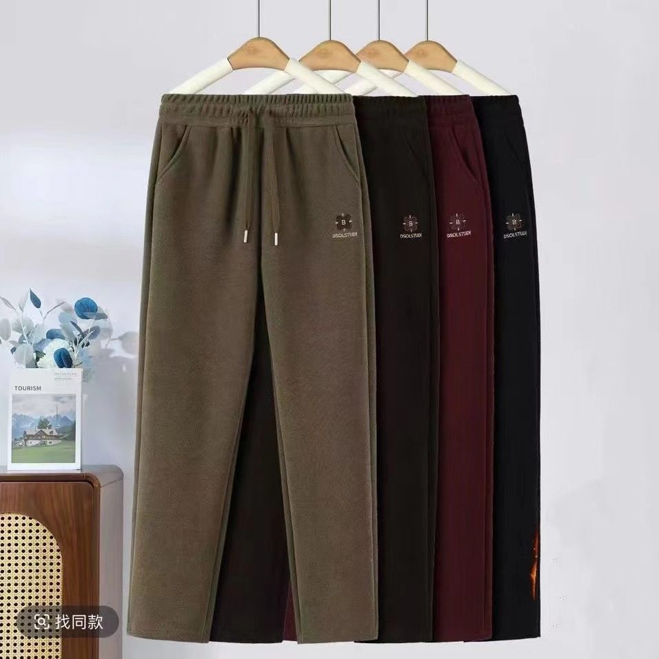 加绒防风保暖2025秋冬新款高腰宝石格哈伦裤休闲中年女裤批发拿货,女装/女士精品,休闲裤,淘宝优惠券,粉丝福利购,淘宝优惠卷